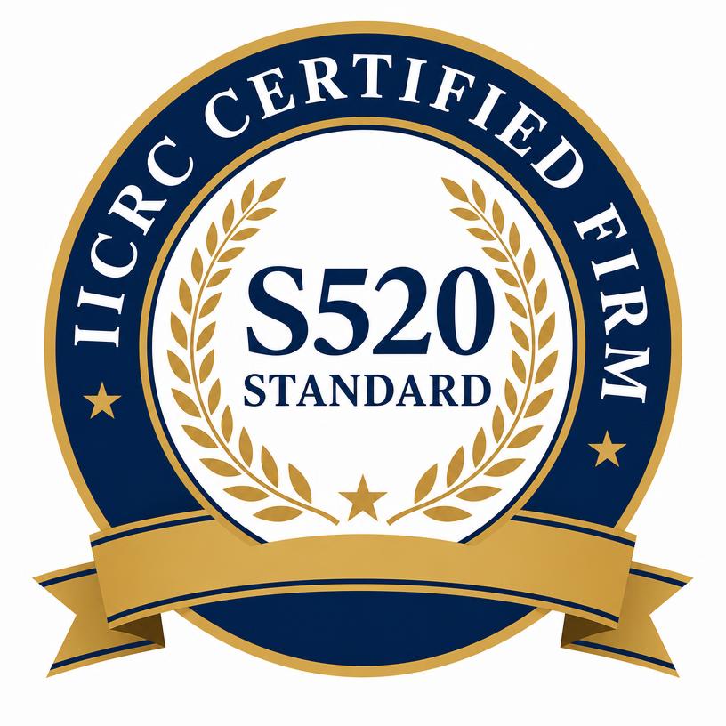 IICRC S520 Certified Firm badge