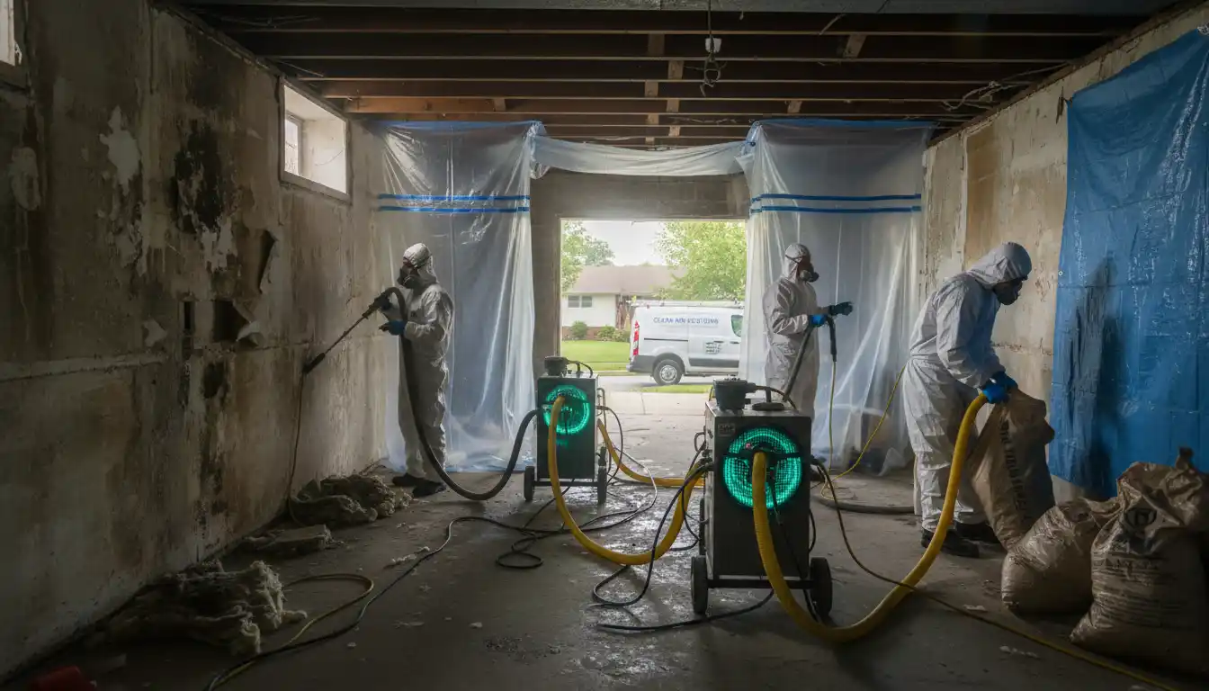 Complete Mold Remediation in Greensboro, NC